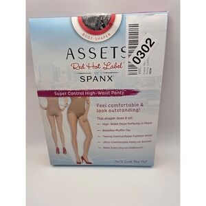 Assets Red Hot Label by Spanx SIZE 6 Super Control High-Waist‎ Panty XOC